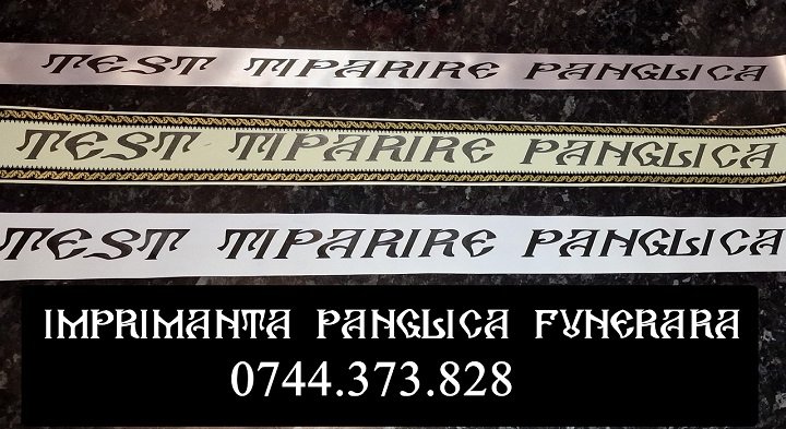 Imprimanta panglici